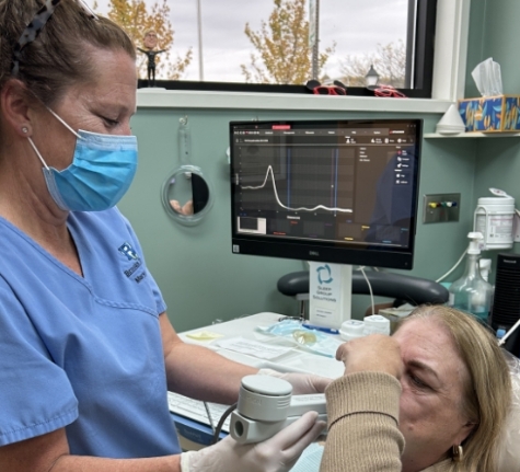 Man sleeping with his mouth open before sleep apnea treatment in Winthrop
