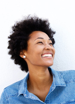 Young woman with beautiful smile